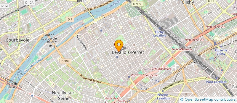 localisation de l'entreprise MONSIEUR JACQUES CHOUVIAC à LEVALLOIS-PERRET