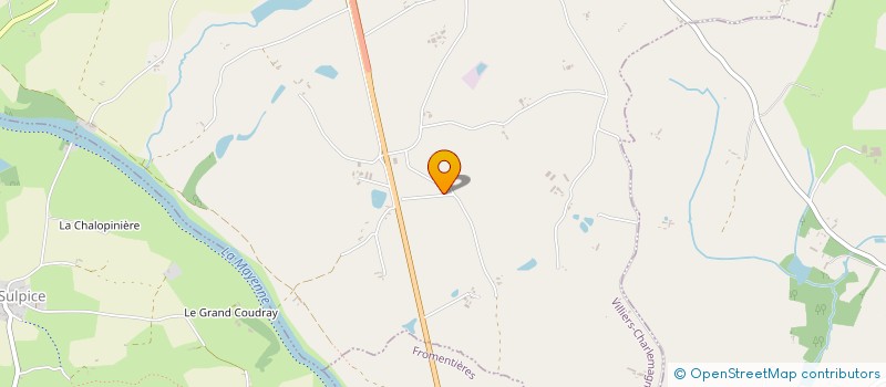 localisation de l'entreprise MONSIEUR JACQUES CHRETIEN  VILLIERS-CHARLEMAGNE