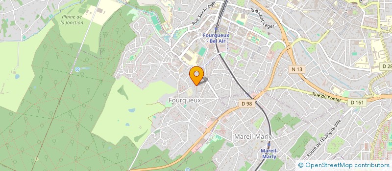 localisation de l'entreprise MONSIEUR JACQUES CLAUSIN  SAINT-GERMAIN-EN-LAYE