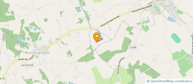 localisation de l'entreprise MONSIEUR JACQUES CLAVIER  LAUZUN