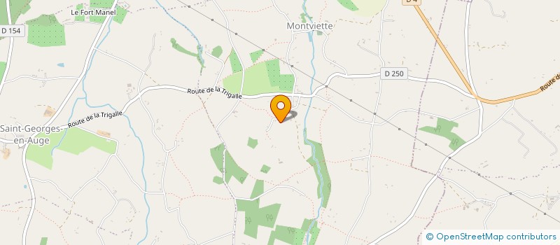 localisation de l'entreprise MONSIEUR JACQUES CLOET  SAINT-PIERRE-EN-AUGE