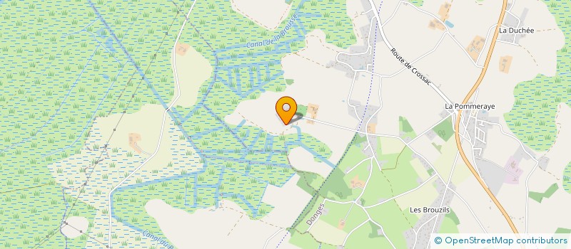 localisation de l'entreprise MONSIEUR JACQUES COCHY  DONGES