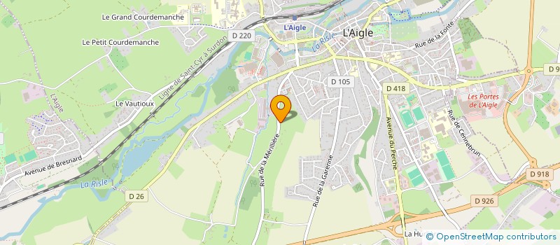 localisation de l'entreprise MONSIEUR JACQUES COESNON à SAINT-OUEN-SUR-ITON