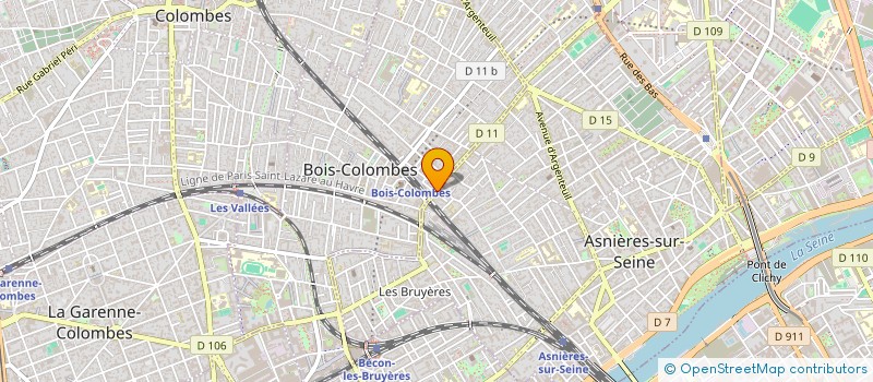 localisation de l'entreprise MONSIEUR JACQUES COHEN à ASNIERES-SUR-SEINE