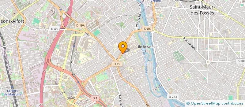 localisation de l'entreprise MONSIEUR JACQUES COHEN  CRETEIL