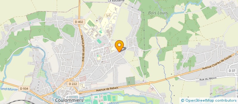 localisation de l'entreprise MONSIEUR JACQUES COLLIN  COULOMMIERS