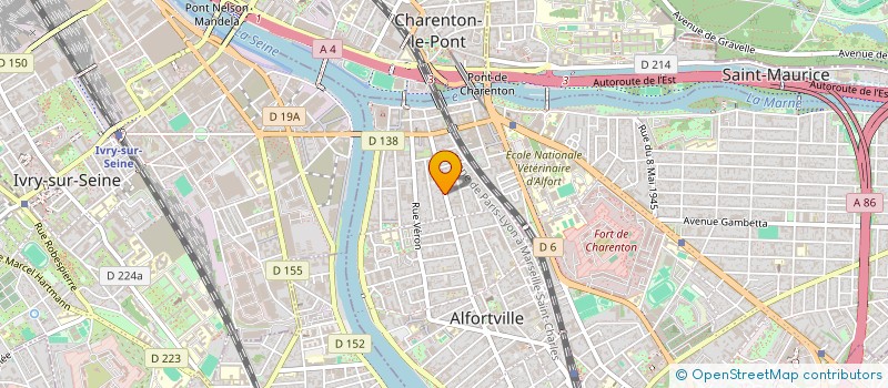 localisation de l'entreprise MONSIEUR JACQUES COLLIN à ALFORTVILLE