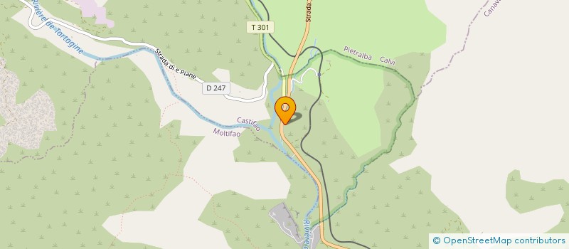 localisation de l'entreprise MONSIEUR JACQUES COLOMBANI  CASTIFAO