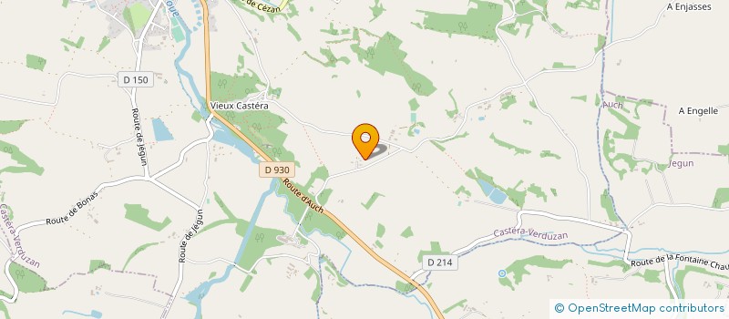 localisation de l'entreprise MONSIEUR JACQUES COMONOTTI  CASTERA-VERDUZAN
