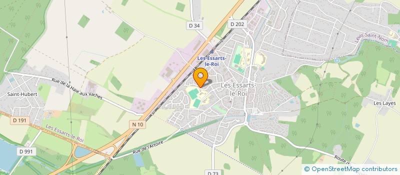 localisation de l'entreprise MONSIEUR JACQUES COQUILLAY à LES ESSARTS-LE-ROI