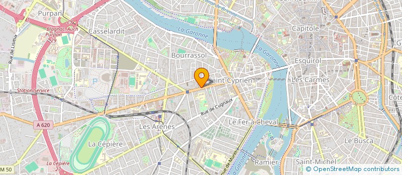 localisation de l'entreprise MONSIEUR JACQUES CORTIER à TOULOUSE