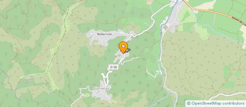 localisation de l'entreprise MONSIEUR JACQUES COSTAL  CAMELAS