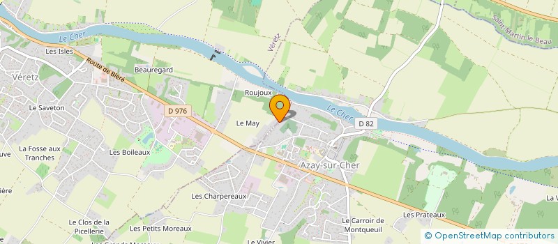 localisation de l'entreprise MONSIEUR JACQUES COUDERT  VERETZ