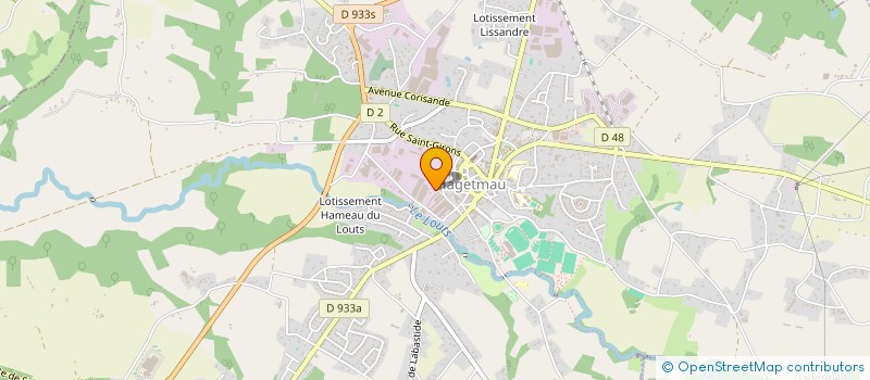 localisation de l'entreprise MONSIEUR JACQUES COUDROY  MORGANX