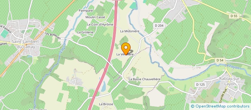 localisation de l'entreprise MONSIEUR JACQUES COURANT à VAL-DU-LAYON