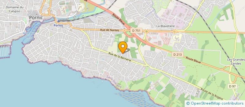localisation de l'entreprise MONSIEUR JACQUES COURAULT  PORNIC