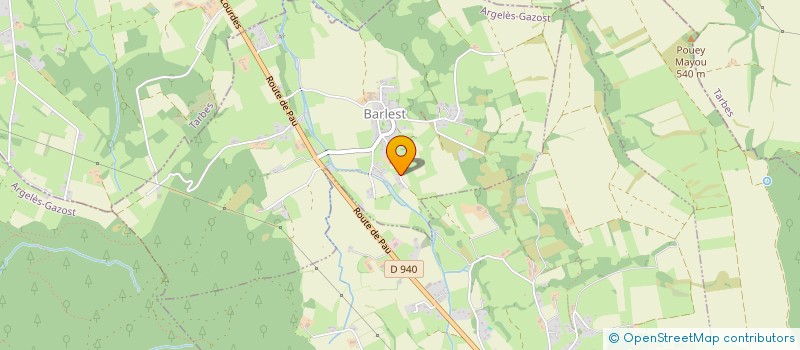 localisation de l'entreprise MONSIEUR JACQUES COURET  BARLEST