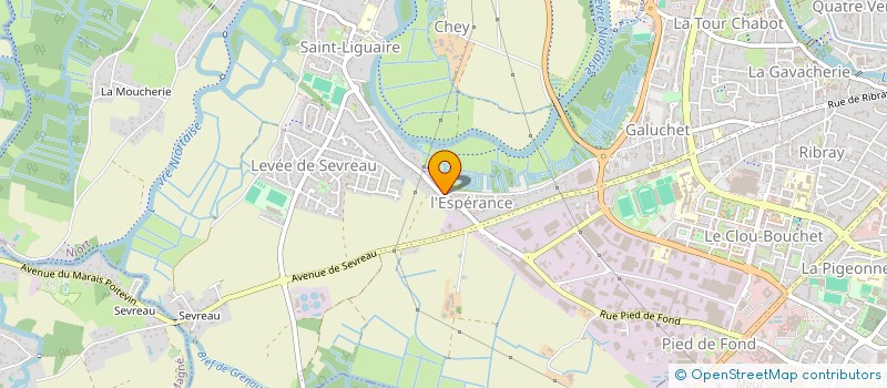 localisation de l'entreprise MONSIEUR JACQUES COURILLEAU à NIORT