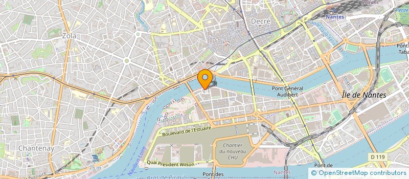 localisation de l'entreprise MONSIEUR JACQUES COUSSEAU à NANTES