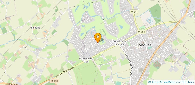 localisation de l'entreprise MONSIEUR JACQUES CRIQUELION  BONDUES