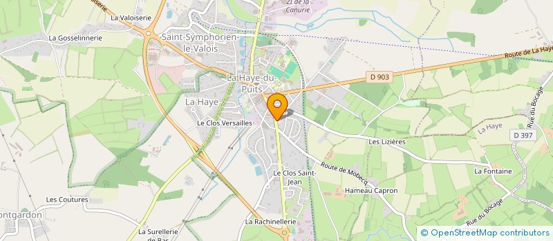 localisation de l'entreprise MONSIEUR JACQUES CUQUEMELLE à LA HAYE