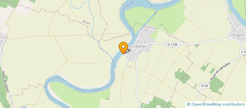 localisation de l'entreprise MONSIEUR JACQUES D'ATTOMA  LECHATELET