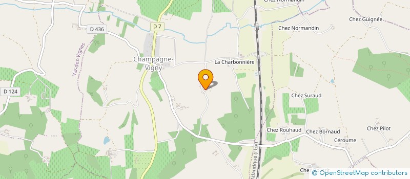 localisation de l'entreprise MONSIEUR JACQUES DAGNAUD à VAL DES VIGNES