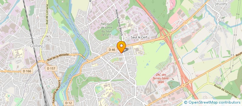 localisation de l'entreprise MONSIEUR JACQUES DAIZE  EPINAL