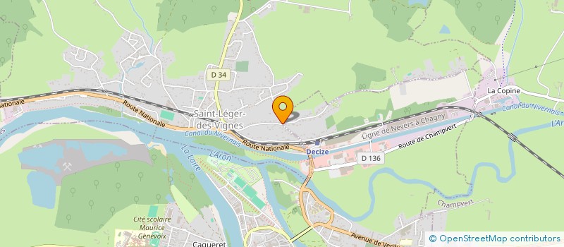 localisation de l'entreprise MONSIEUR JACQUES DANILOWIEZ  SAINT-LEGER-DES-VIGNES