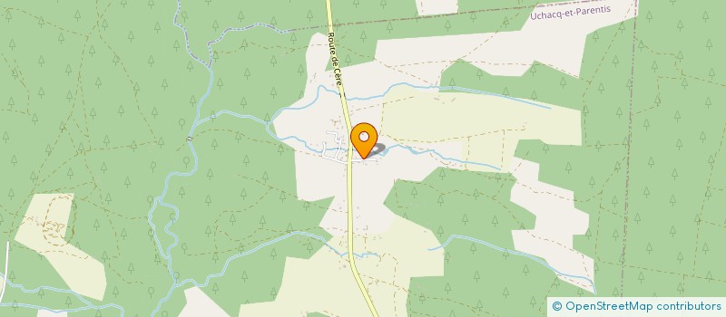 localisation de l'entreprise MONSIEUR JACQUES DARLON  UCHACQ-ET-PARENTIS