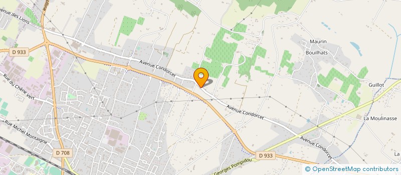 localisation de l'entreprise MONSIEUR JACQUES DAUCE  MARMANDE