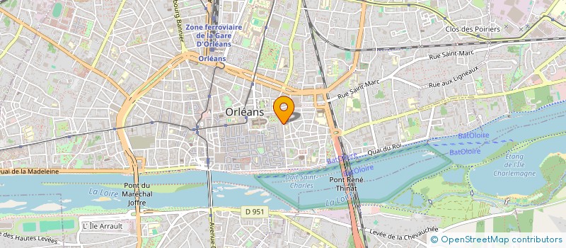 localisation de l'entreprise MONSIEUR JACQUES DAUPHIN à ORLEANS