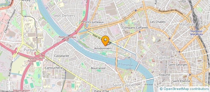 localisation de l'entreprise MONSIEUR JACQUES DAURIAC à TOULOUSE