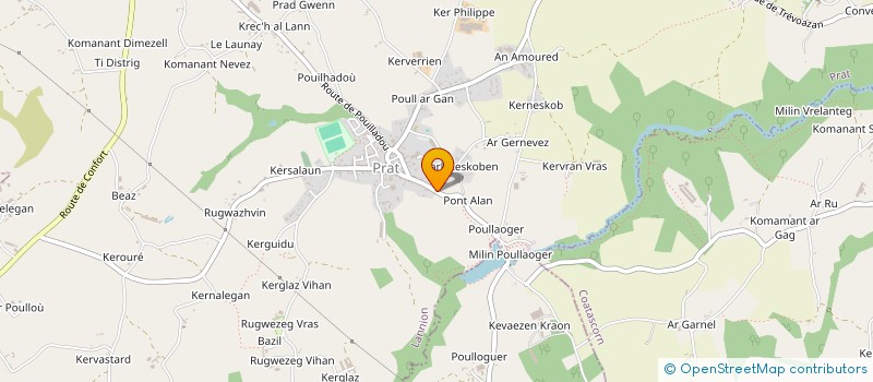 localisation de l'entreprise MONSIEUR JACQUES DAVENE  PRAT