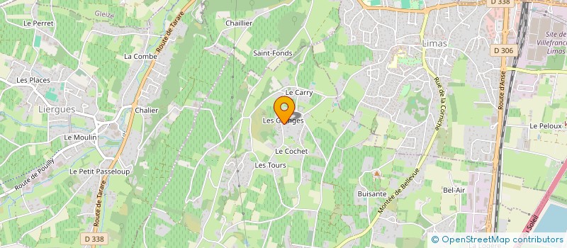 localisation de l'entreprise MONSIEUR JACQUES DAVID  POMMIERS