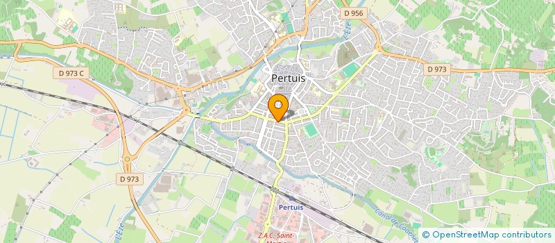 localisation de l'entreprise MONSIEUR JACQUES DAVID à PERTUIS