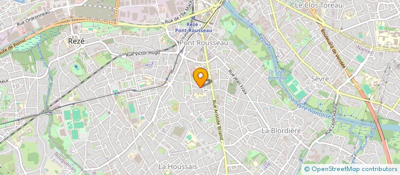 localisation de l'entreprise MONSIEUR JACQUES DAVID  REZE