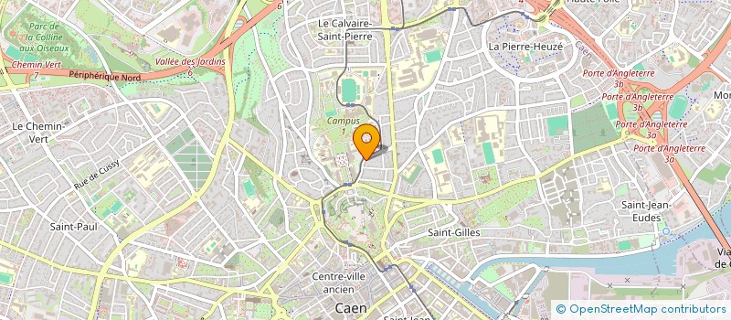 localisation de l'entreprise MONSIEUR JACQUES DAVID à CAEN