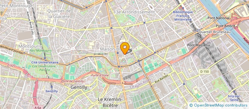 localisation de l'entreprise MONSIEUR JACQUES DE SARS à PARIS