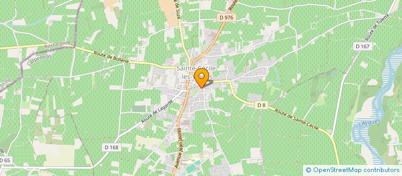 localisation de l'entreprise MONSIEUR JACQUES DEBARD à SAINT-ROMAN-DE-MALEGARDE