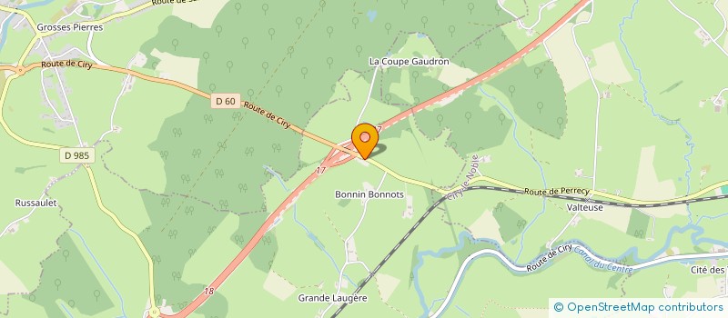 localisation de l'entreprise MONSIEUR JACQUES DEBARNOT  CIRY-LE-NOBLE