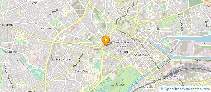 localisation de l'entreprise MONSIEUR JACQUES DEBEAUVAIS à CAEN