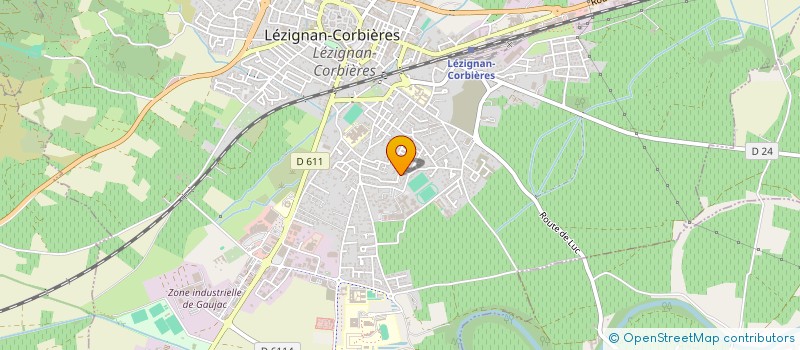 localisation de l'entreprise MONSIEUR JACQUES DECAMPS  LEZIGNAN-CORBIERES