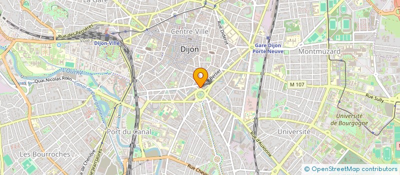 localisation de l'entreprise MONSIEUR JACQUES DECHAUME à DIJON