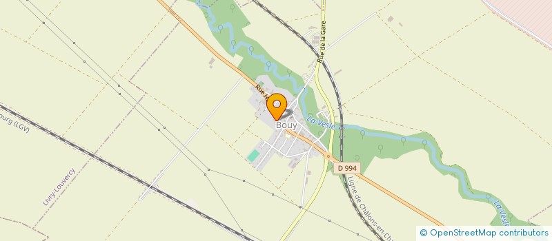 localisation de l'entreprise MONSIEUR JACQUES DECORNE  BOUY