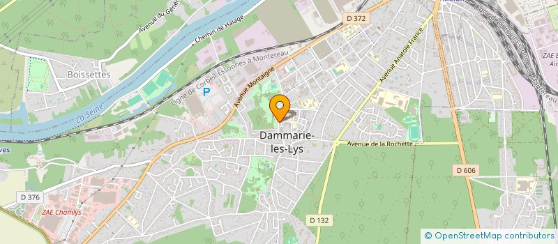 localisation de l'entreprise MONSIEUR JACQUES DECRE à DAMMARIE-LES-LYS