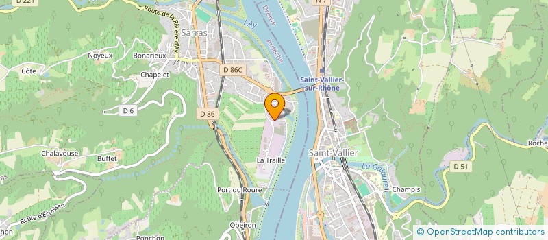 localisation de l'entreprise MONSIEUR JACQUES DEGACHE à SARRAS