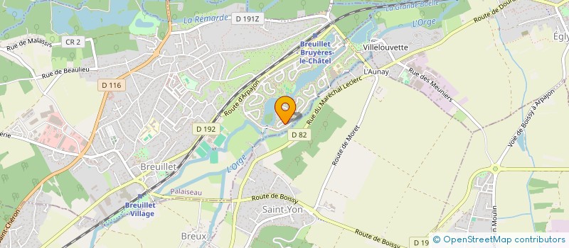 localisation de l'entreprise MONSIEUR JACQUES DEGANS à BRUYERES-LE-CHATEL