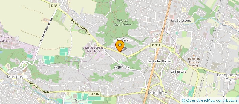 localisation de l'entreprise MONSIEUR JACQUES DEHODENCQ à MONTLHERY
