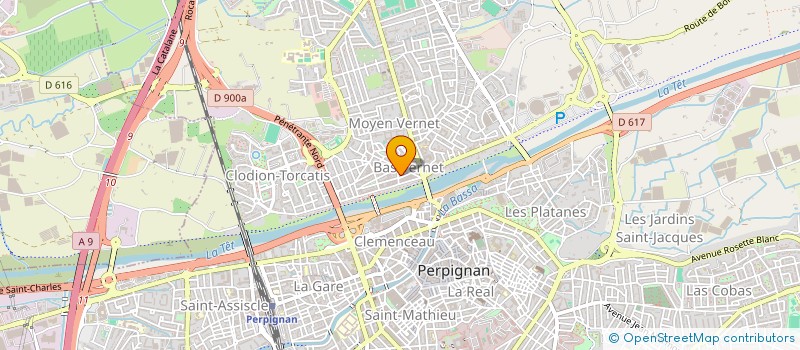localisation de l'entreprise MONSIEUR JACQUES DEIT à PERPIGNAN